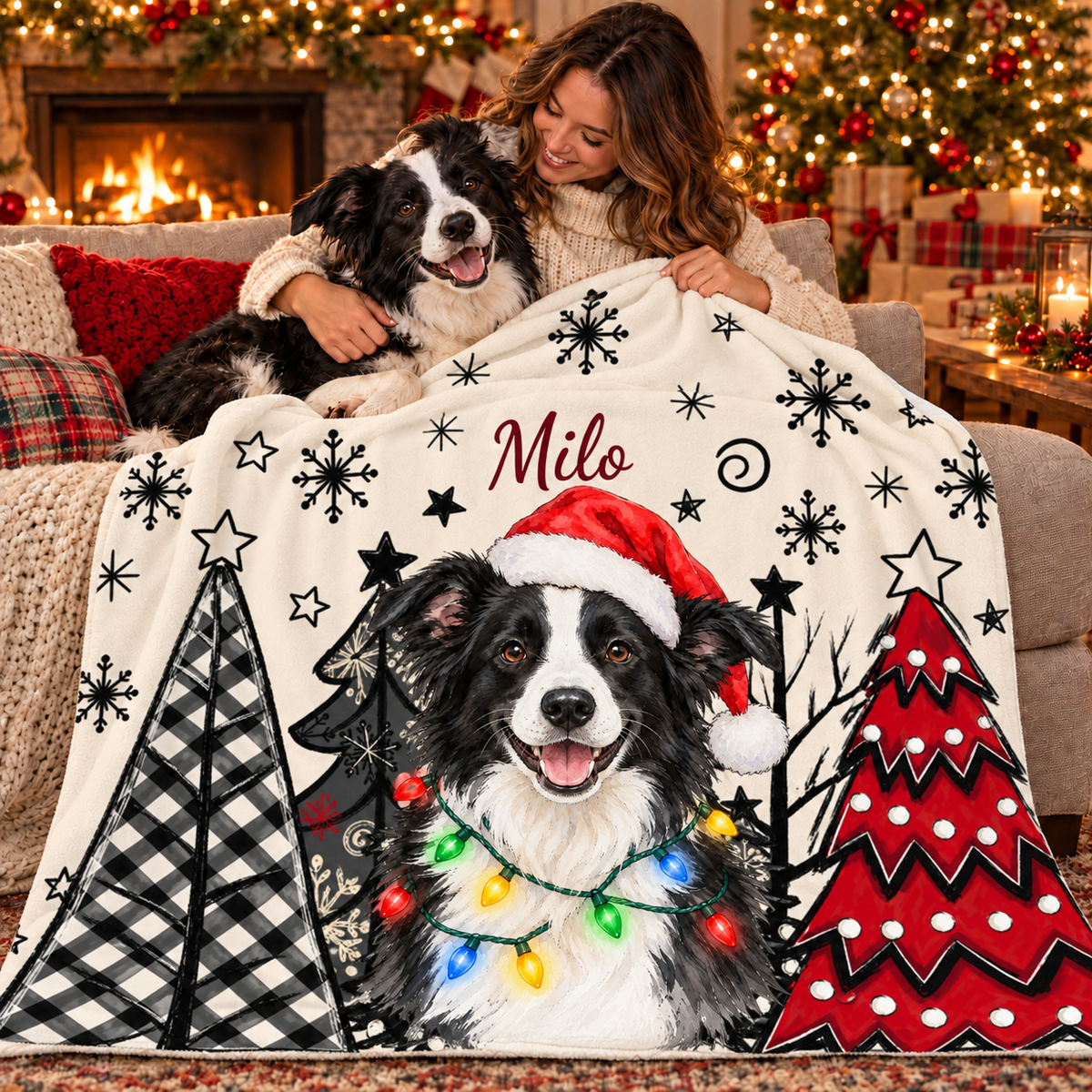 Coperta personalizzata con foto di un cane o di un gatto - Coccole natalizie #106677 [PC-GALLERY:cmuywunft0001qv0t4oyx2x1t:af3ac064-6bc9-4191-b6a8-c8fe5b86bba1:054b5afc6d9aeab8445834e8ba065491db37b82f57f02268879672bdc33ebfd1]
