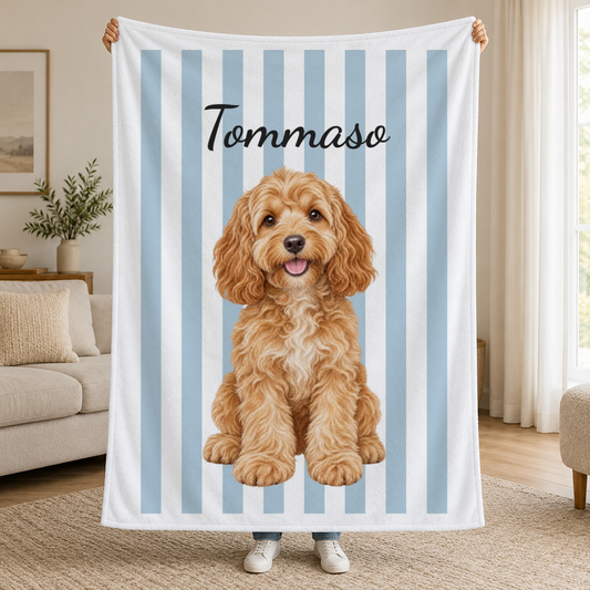 Coperta con foto di un cane o un gatto e nome - Il mio adorabile animale domestico #106669 [PC-MOCKUP:cmuyx9v2d0001mq0tfstbvkgv:5348a74a08b476fc2cc0eb91:5348a74a08b476fc2cc0eb919697f46d208d1aa40950ec06b0fcf6bfb70ed533]