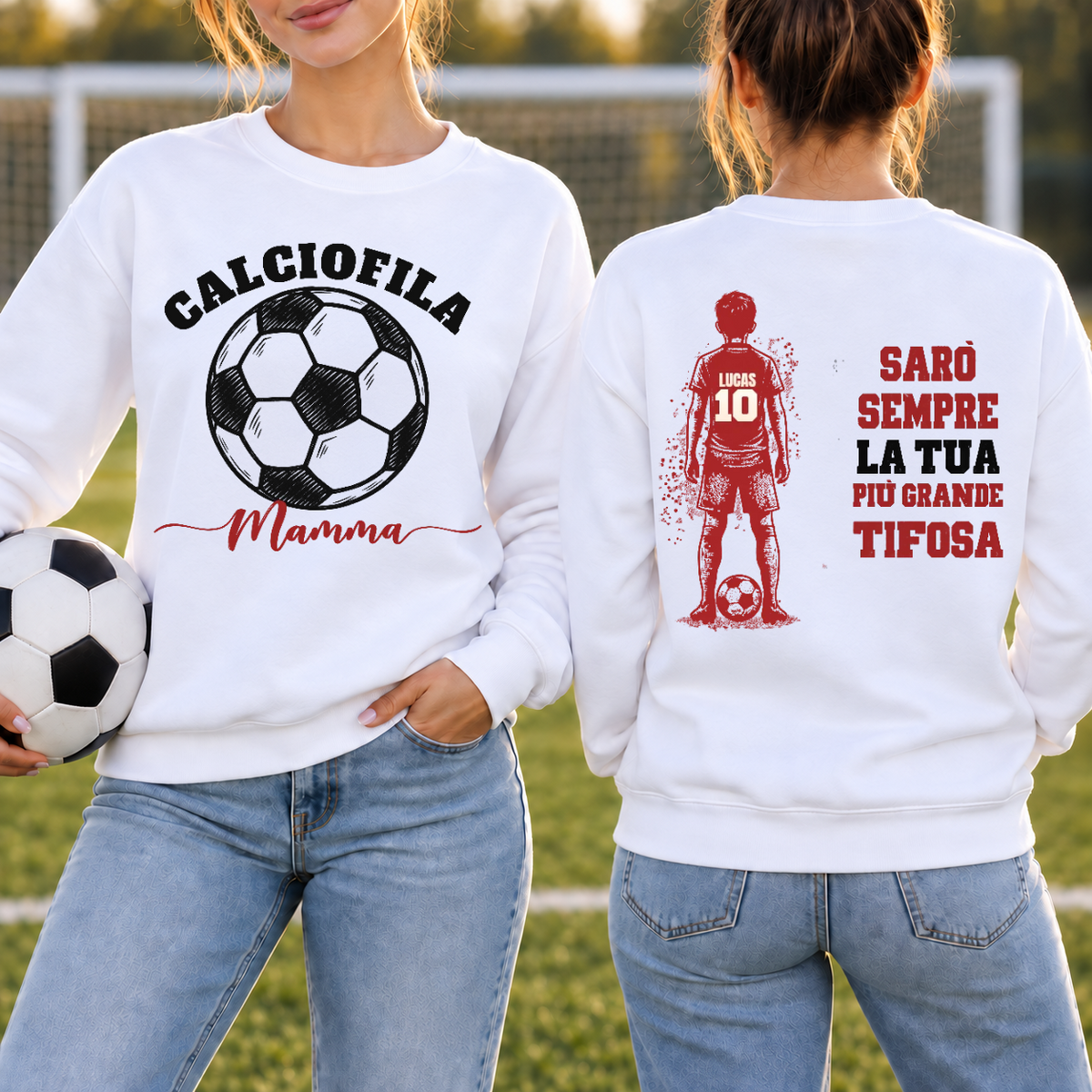 Felpa per la mamma di un calciatore, con nome e numero personalizzati #9901 [PC-MOCKUP:cmuz7zbzp0001ld0s6zccswzx:d516dbebf00877ba9f1000f2:d516dbebf00877ba9f1000f2904e0502bd6e7409ef68e1387fc84e504e49f399]