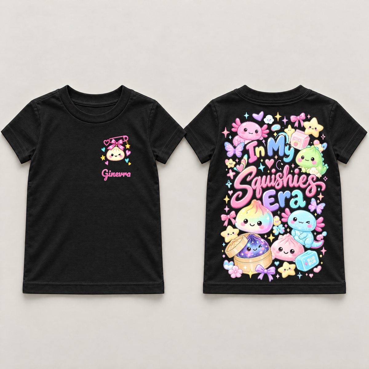 Maglietta per bambini - In My Squishies Era con nome - con giocattolo da schiacciare - Personalizzata #98212 [PC-MOCKUP:cmv14dp4l0001p7f2ltaid247:73b0a0cdc1255661069a417b:73b0a0cdc1255661069a417bc988de39c85422a30ea11cd9caa4ba4bf330a002]